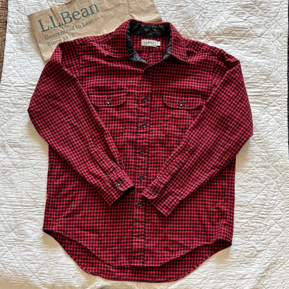 Vintage LL Bean Wool Shirt